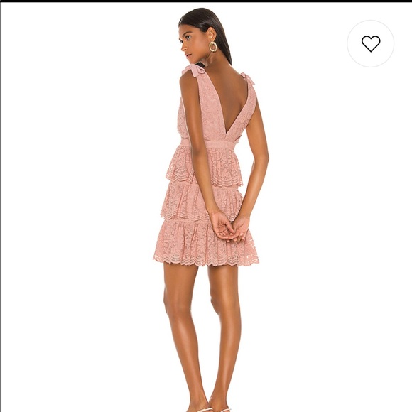 Roxie Dress in Dusty Pink - Picture 3 of 3